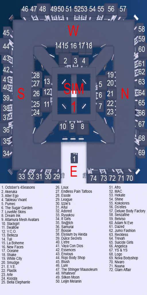 SKIN FAIR 2016 MAP - SIM 1 - 1024 - FINAL